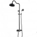TY Antique Country Modern Shower Only Rotatable with Ceramic Valve Single Handle Two Holes for Nickel Brushed   Shower Faucet - B0749NZSCM